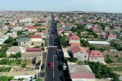 Saray qəsəbəsində tikinti işlərini dayandırmayan şirkət cərimələndi