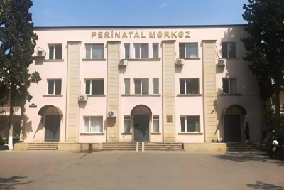 Sumqayıt Perinatal Mərkəzində lampa yanğına səbəb oldu
