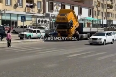Sarayda "zebra" var, amma sürücülər piyadalara yol vermir