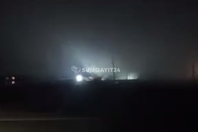 Sumqayıt yolunda narahatedici vəziyyət