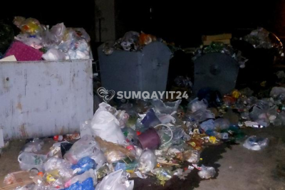 Yarımçıq tikili, antisanitariya, üfunət - 13-cü mikrorayonda vəziyyət
