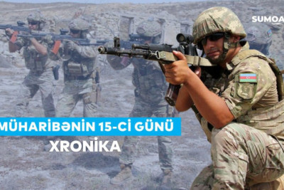 44 günlük Vətən müharibəsinin 15-ci günü – XRONİKA