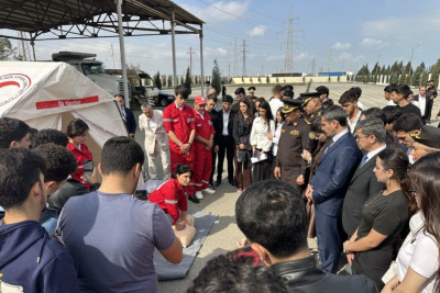 FHN Sumqayıt Regional Mərkəzində "açıq qapı günü" keçirilib