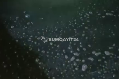 Sumqayıtda binanın zirzəmisini kanalizasiya suları basıb