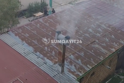 Sumqayıtda kafenin tüstüsü sakinləri evə "həbs edib"