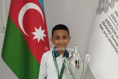 Sumqayıt məktəblisindən beynəlxalq uğur