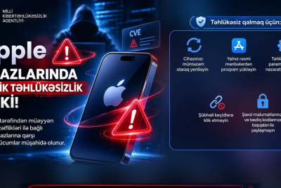 MKA: "Apple" istifadəçilərinin hesabları kütləvi şəkildə ələ keçirilir